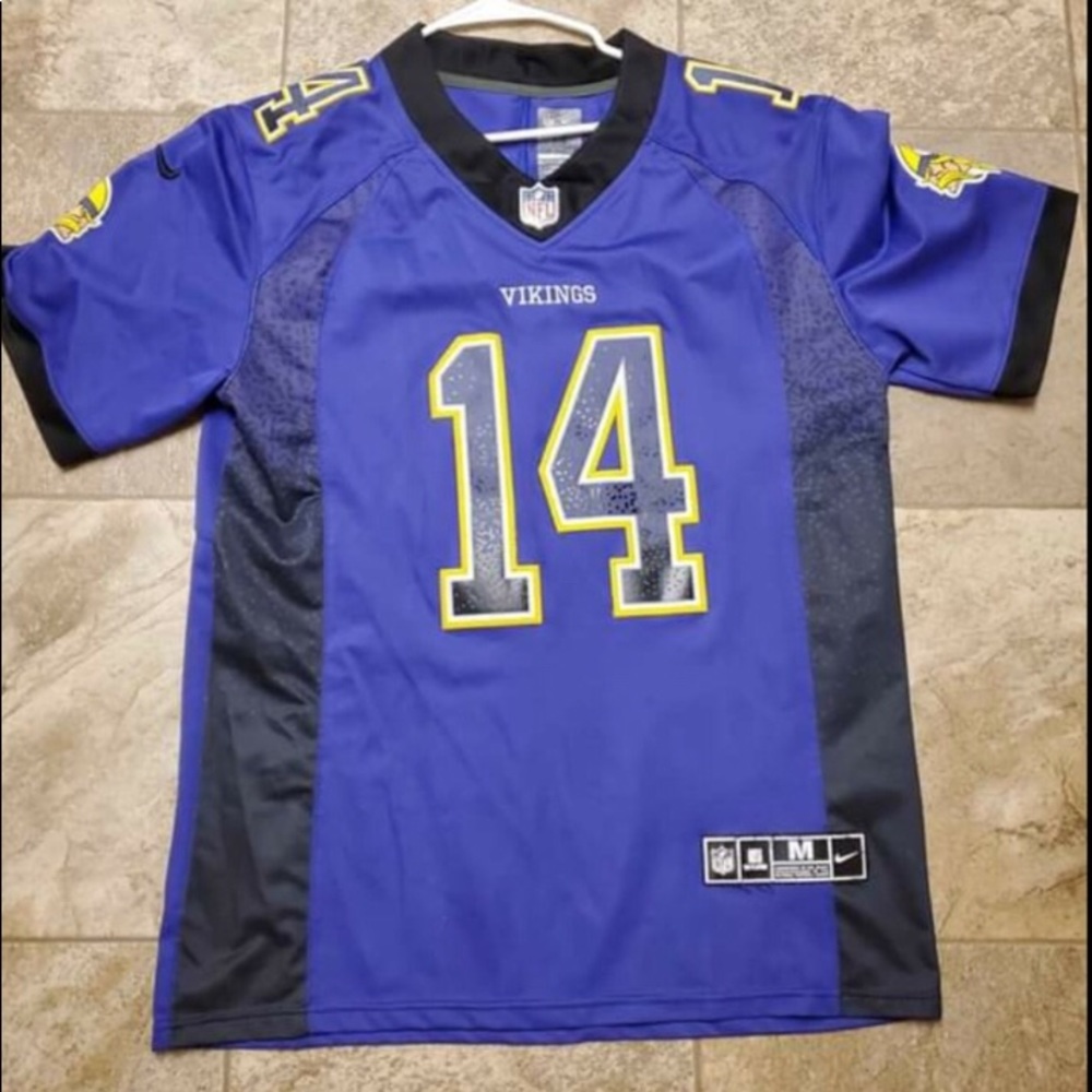On Field Minnesota Vikings Diggs Jersey